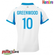 Camiseta Olympique de Marseille Mason Greenwood #10 Primera Equipación 2025-26 manga corta